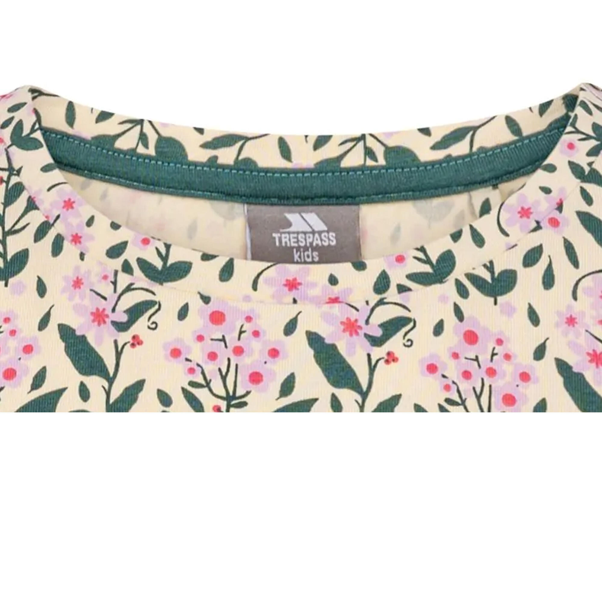 Jersey Rosslyn de Manga Larga Niñas Crema 3/5