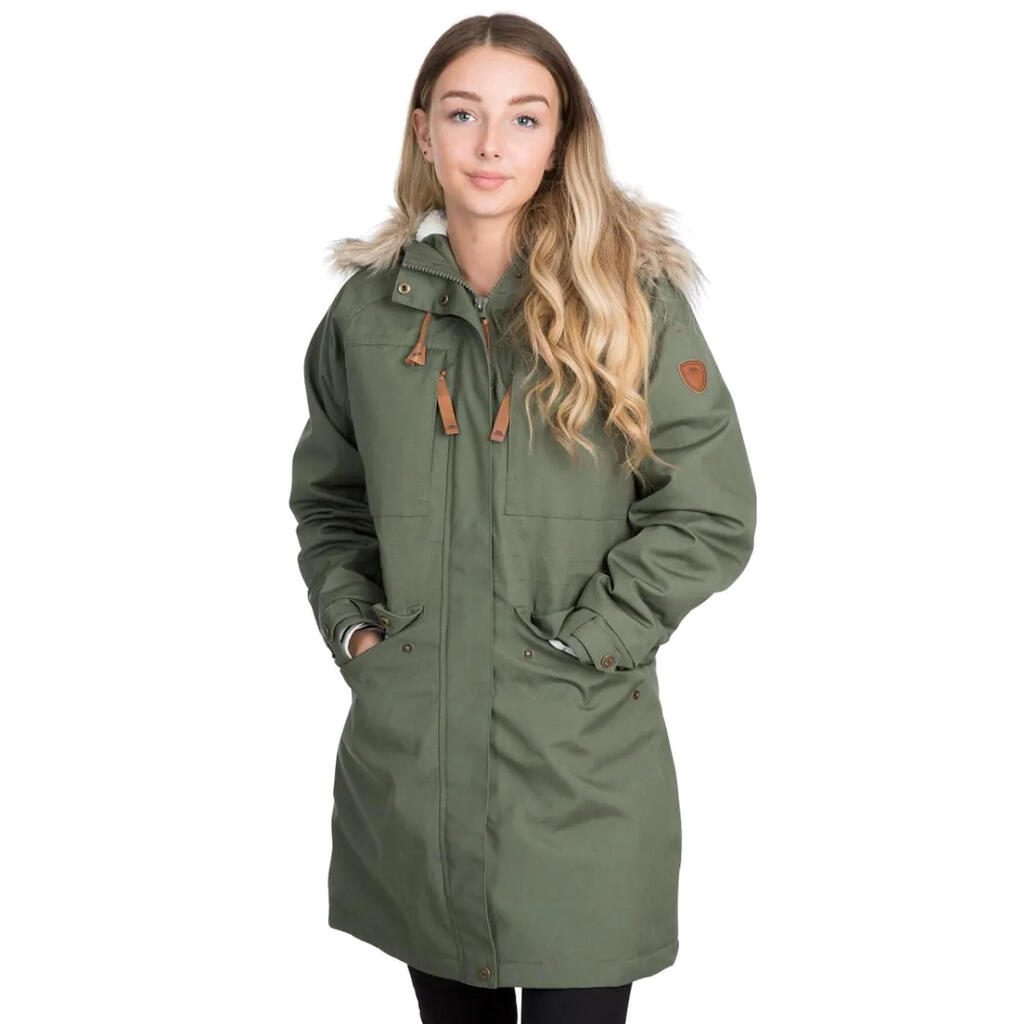 Womens/Ladies Faithful Waterproof Jacket (Basil)