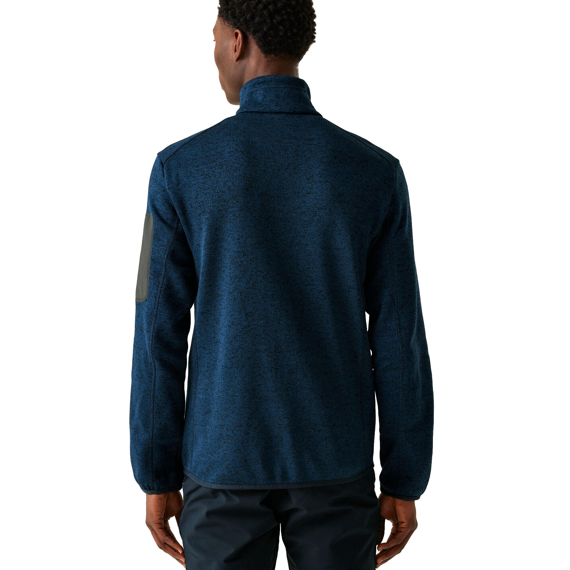 Giacca In Pile Cerniera Su Intera Lunghezza Uomo Regatta Newhill Blu Navy 4/5