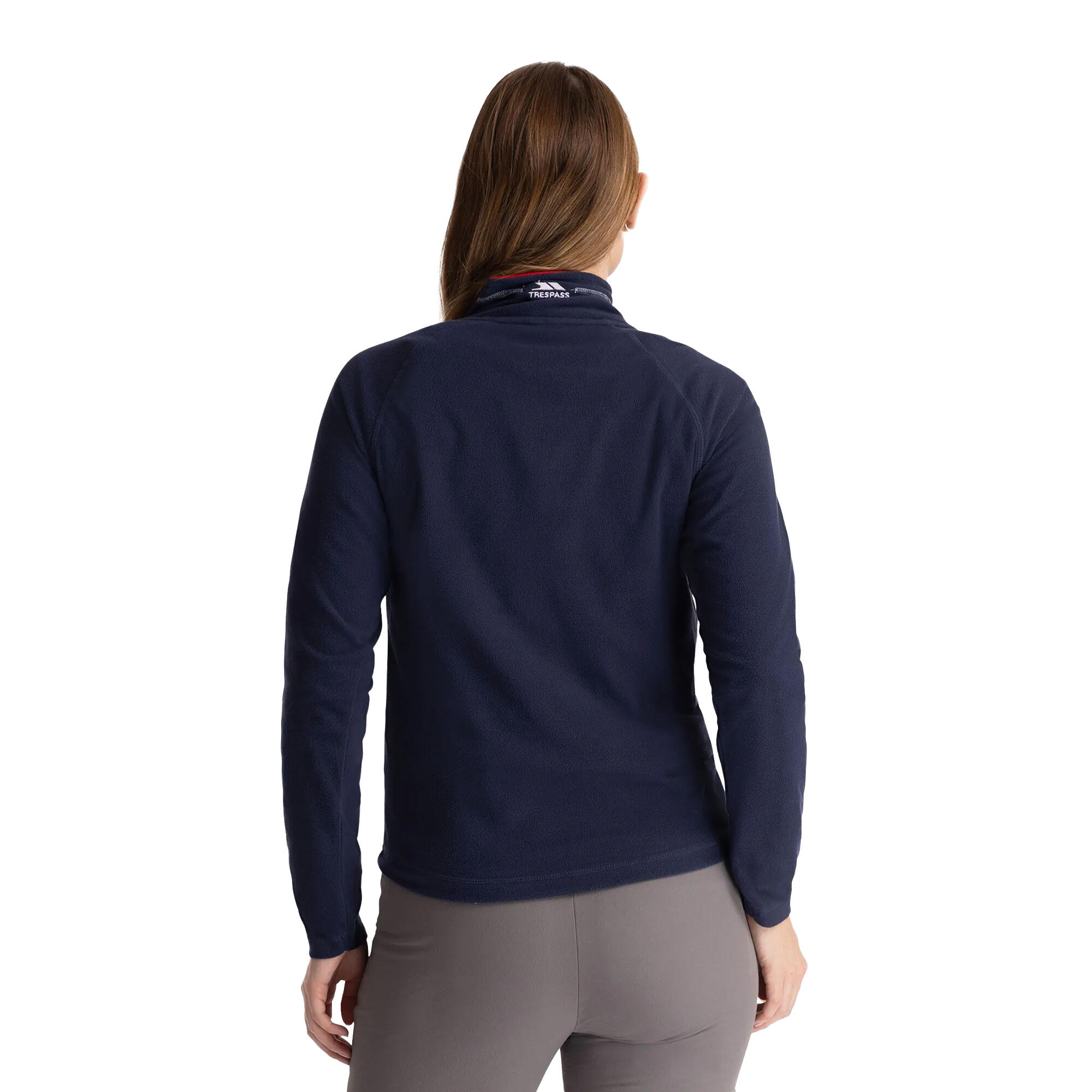 Polaire SKYLAR Femme (Bleu Marine / Rouge) 3/5