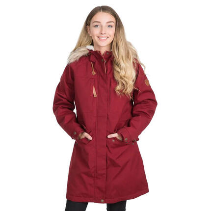 Dames Faithful Waterdichte Jas (Rood)