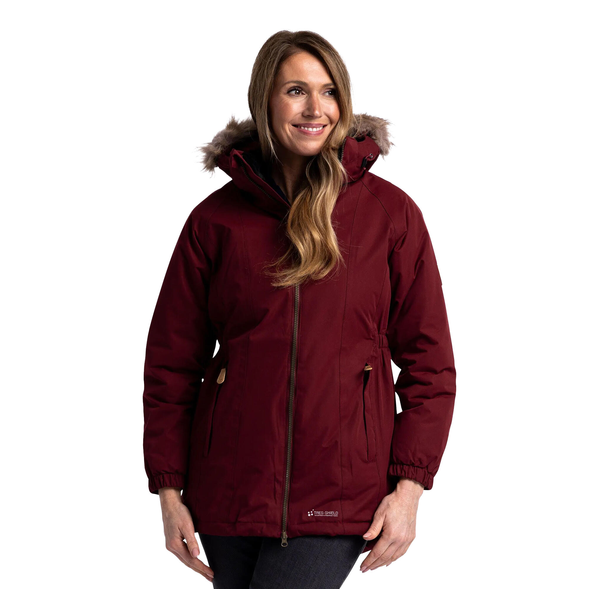 Parka CELEBRITY Femme (Pourpre) 3/5