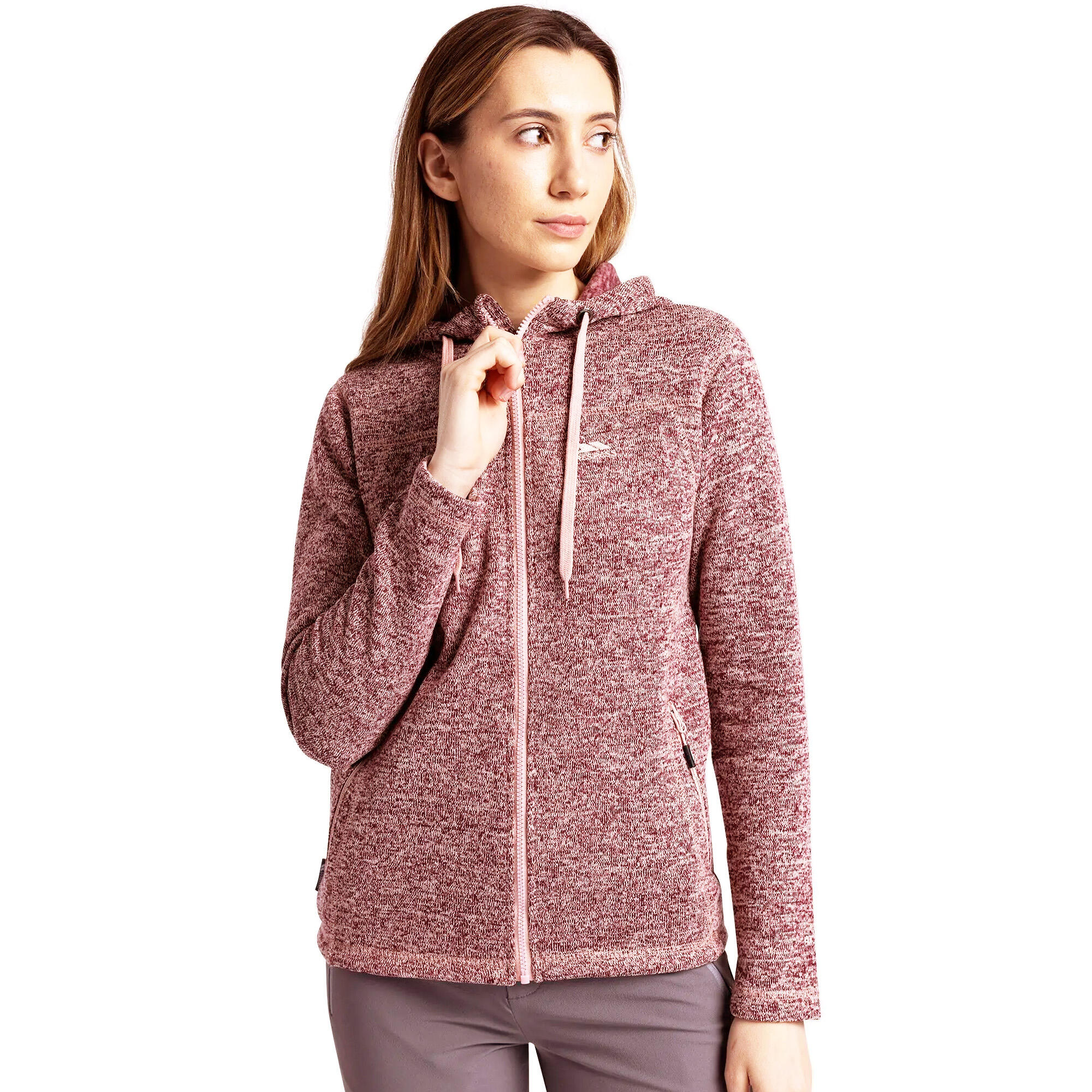 Dames Odella Fleece Jas (Rozentoon) 4/5