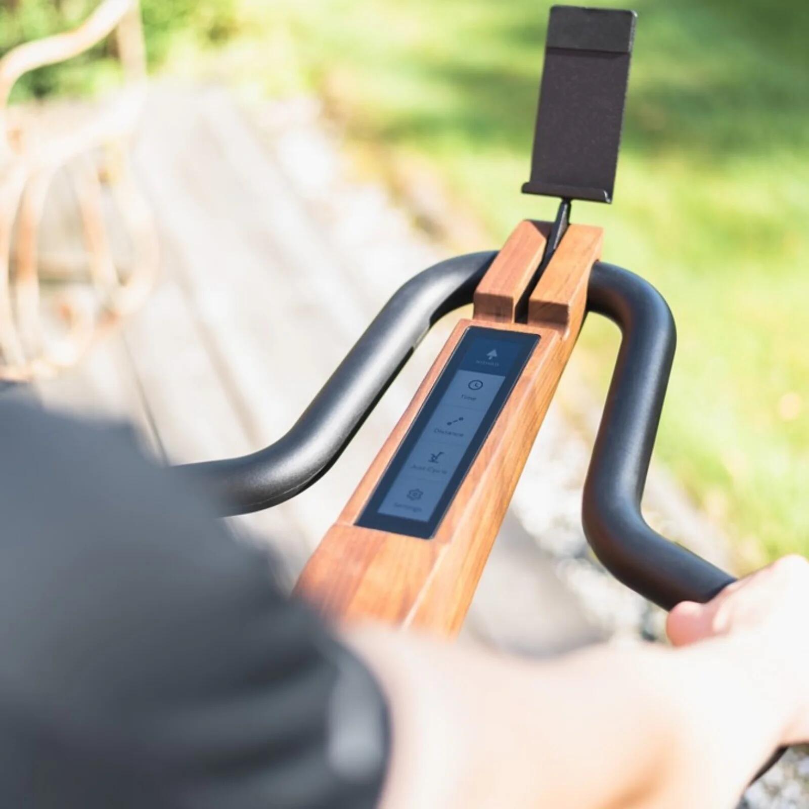 NOHRD Bike V2 Eiken indoor fiets - Eikenhout 6/7