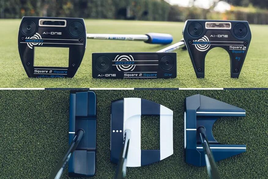 ODYSSEY Ai-ONE SQUARE 2 SQUARE #7 GOLF PUTTER - 34
