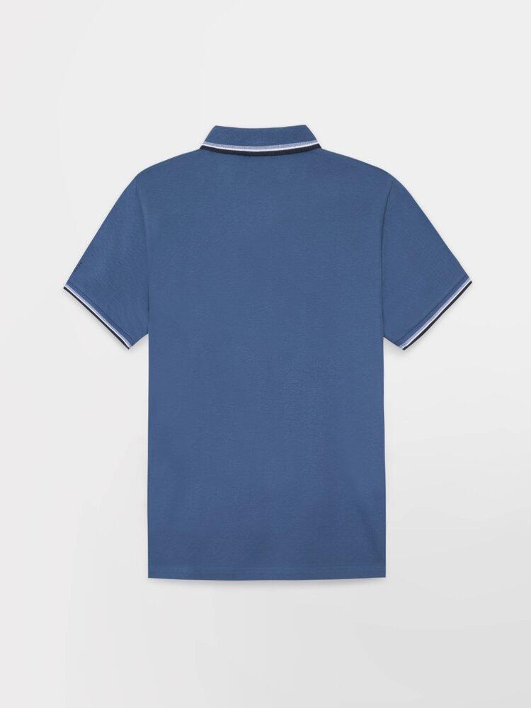 Polo Azul TBS Yvanee para Hombre 4/5