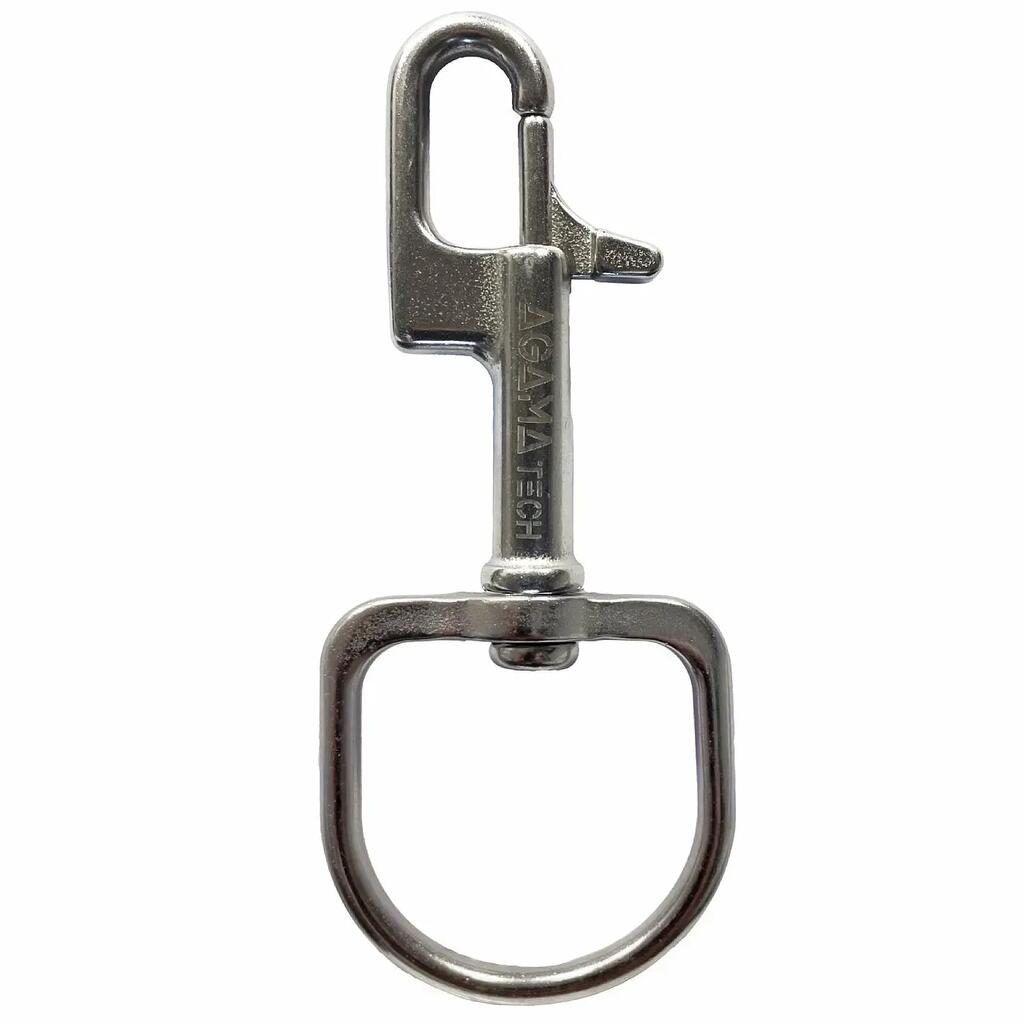 Karabína TECH D-karabína 110 mm na potápanie