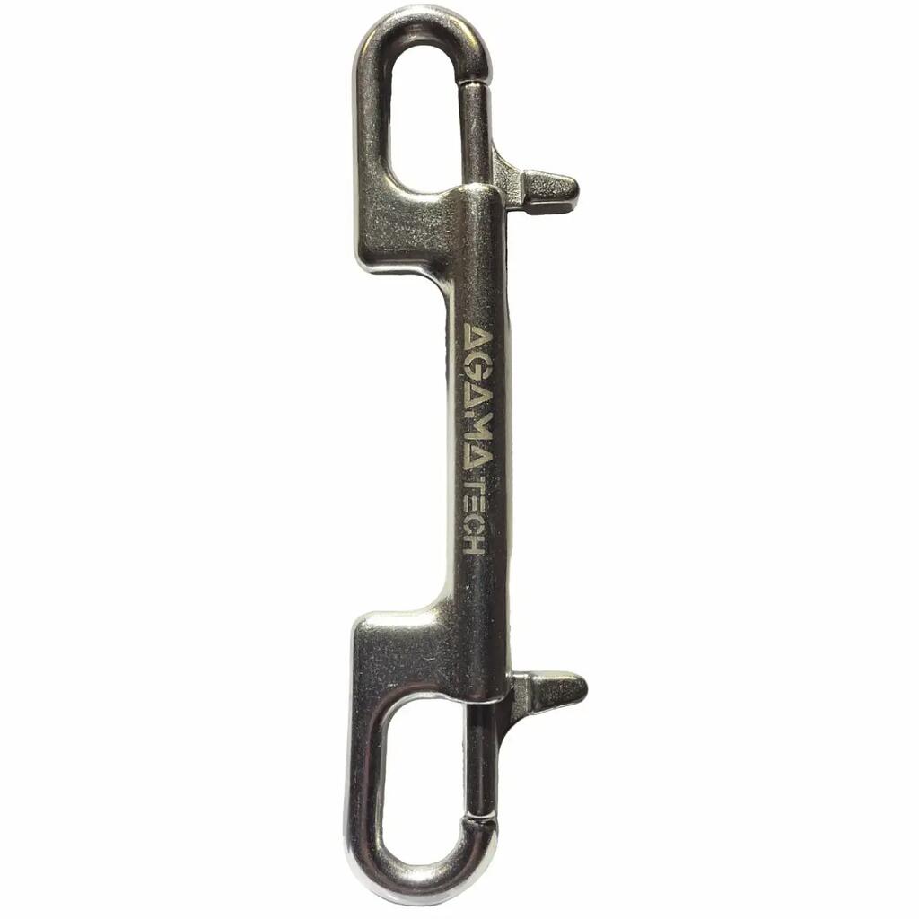 Karabína TECH D-karabína 120 mm na potápanie