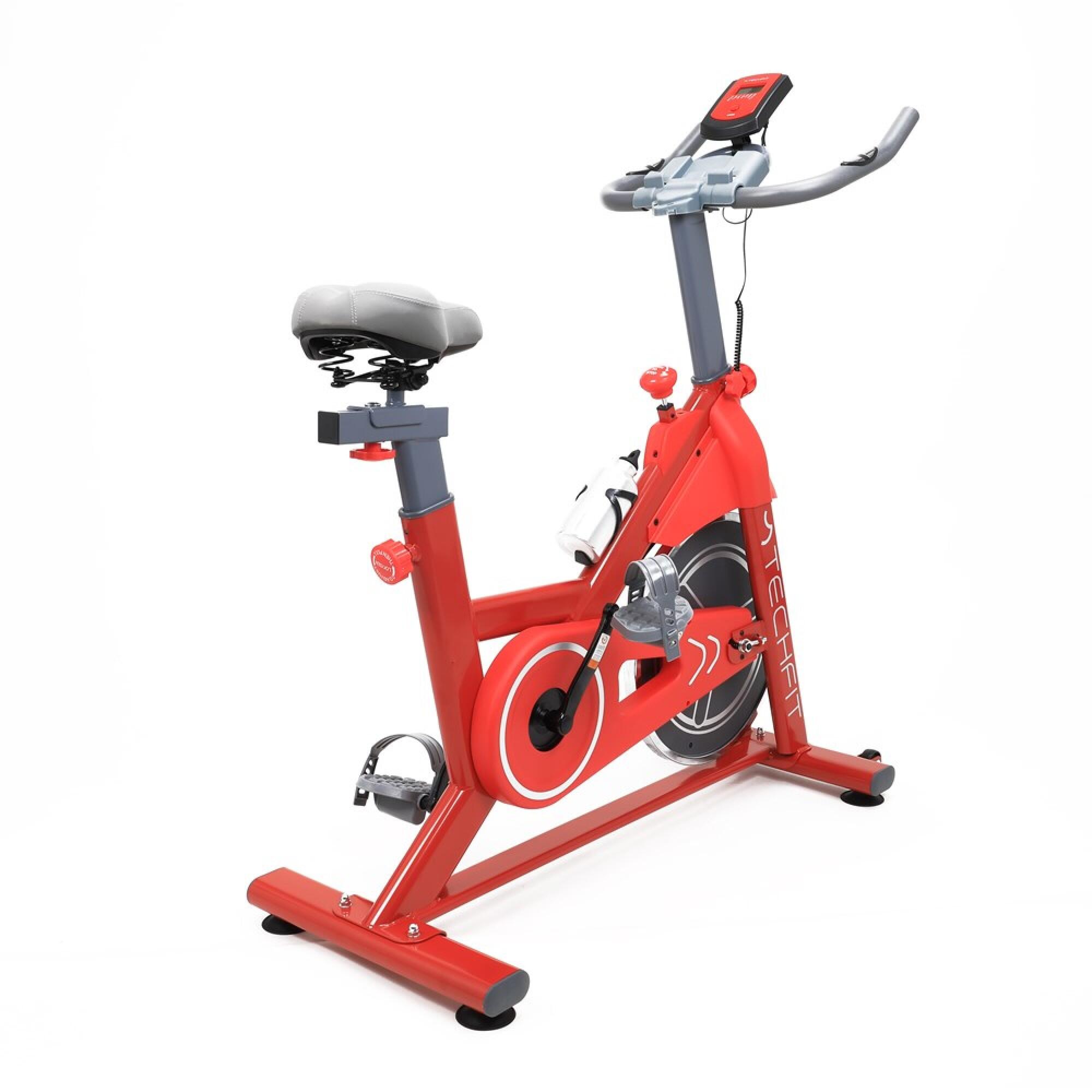 Bicicleta Cycling TECHFIT® SBK800R, Volanta 8Kg eficienta, 99 Trepte