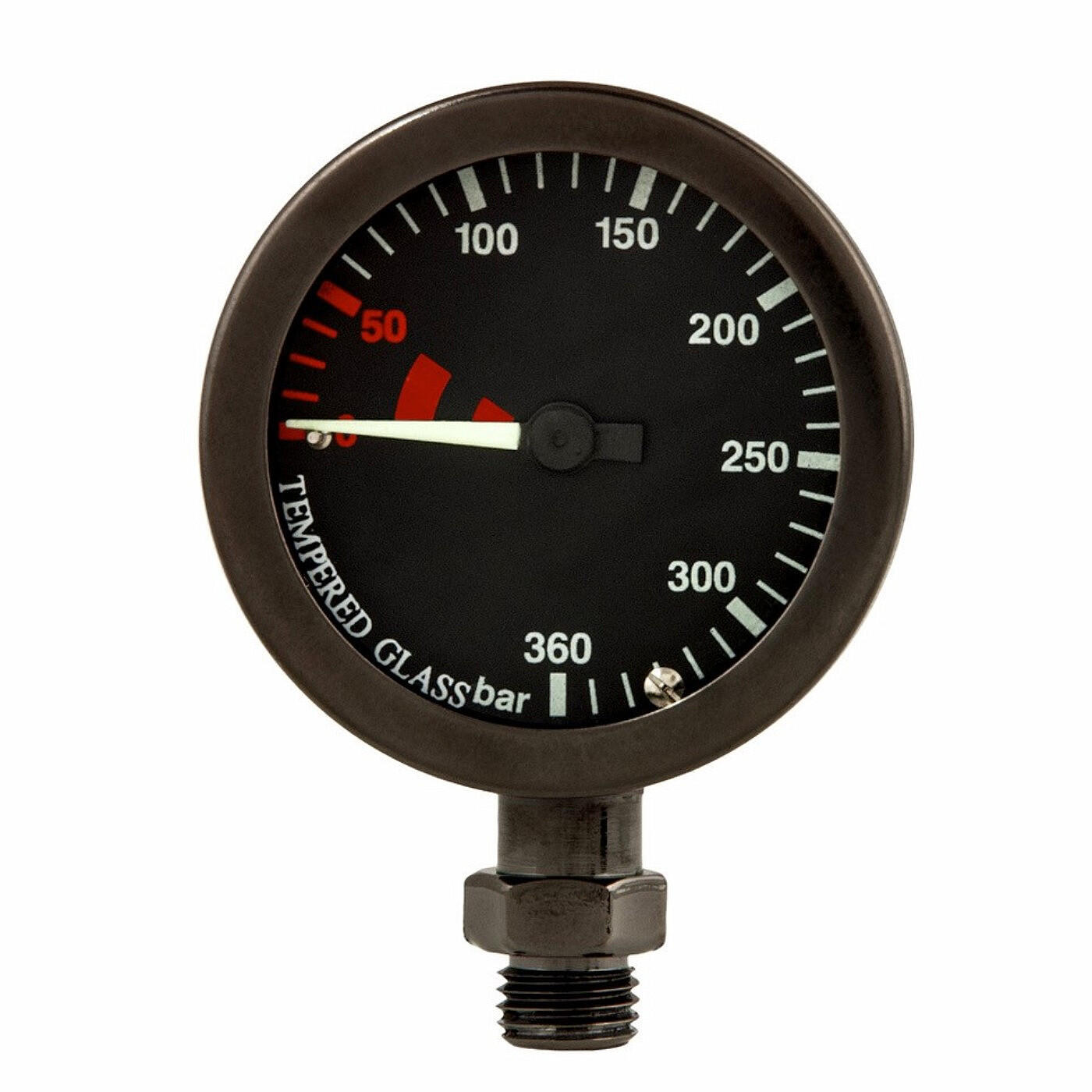 Manometr TECH 52 300 bar vč. hadice 65 cm na potápění 2/2