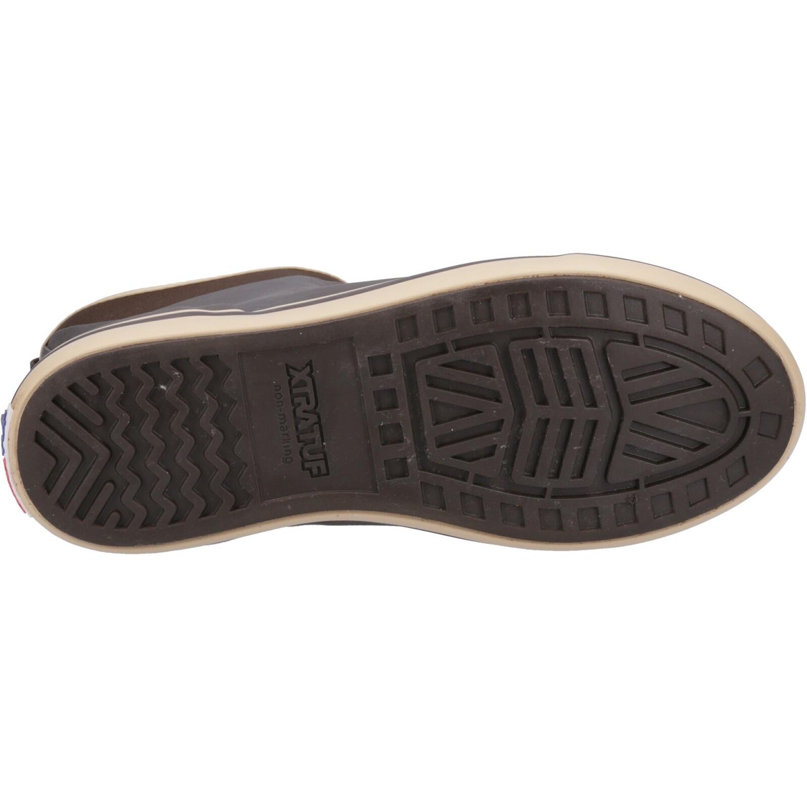 Ankle Deck Boot Wellingtons BROWN 3/4