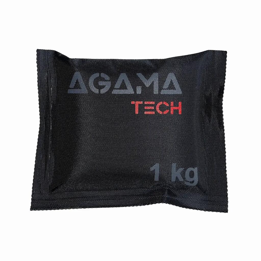 Olovená záťaž TECH 1 kg broková na potápanie