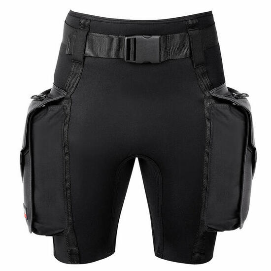 Neopren-Shorts mit Taschen TECH 3 mm zum Tauchen