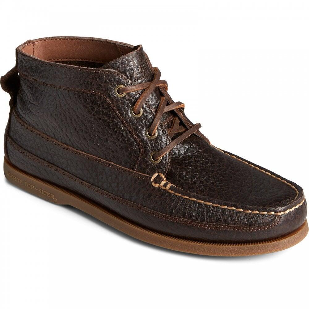 Sperry Authentic Original Boat Chukka Tumbled Boots Mens 3/7