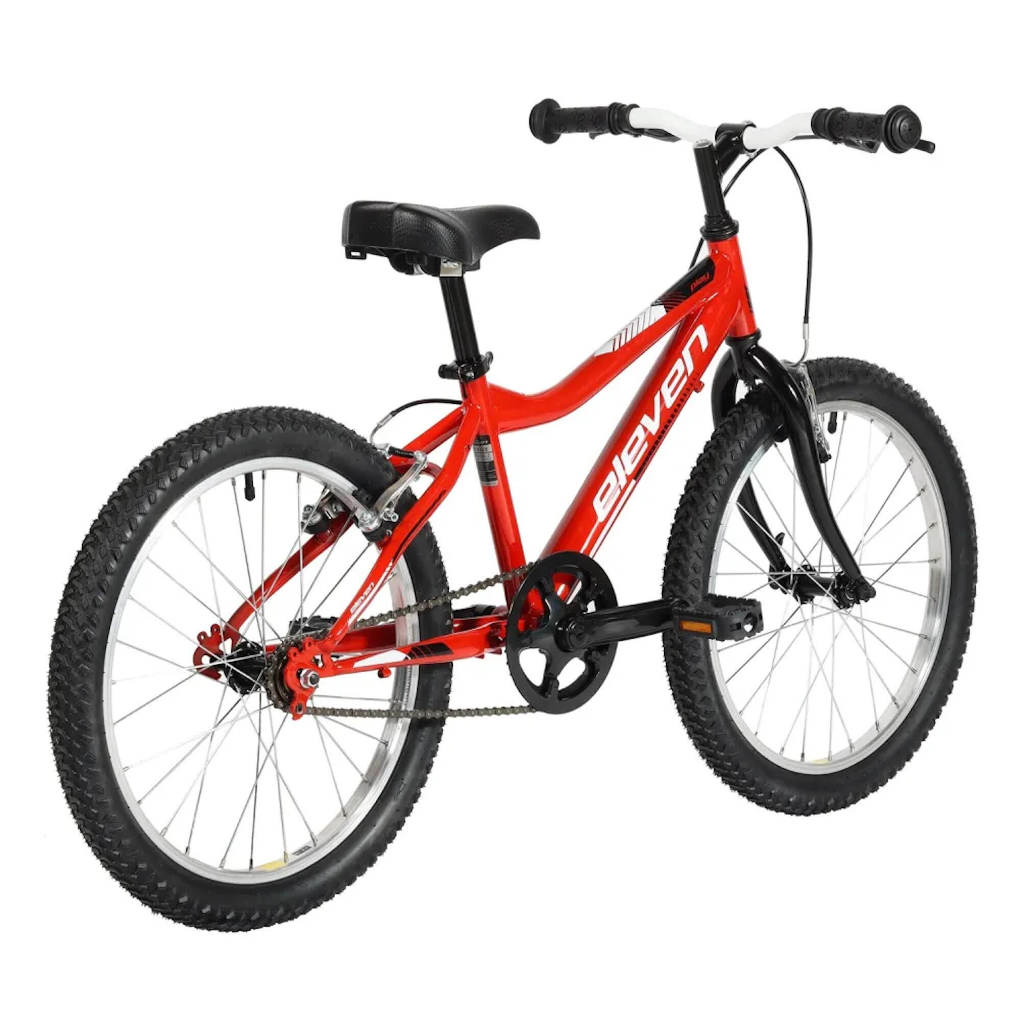 Bicicleta infantil Eleven Play Vermelha 20 polegadas de 6 a 9 anos (1.20-1.35cm) 3/4