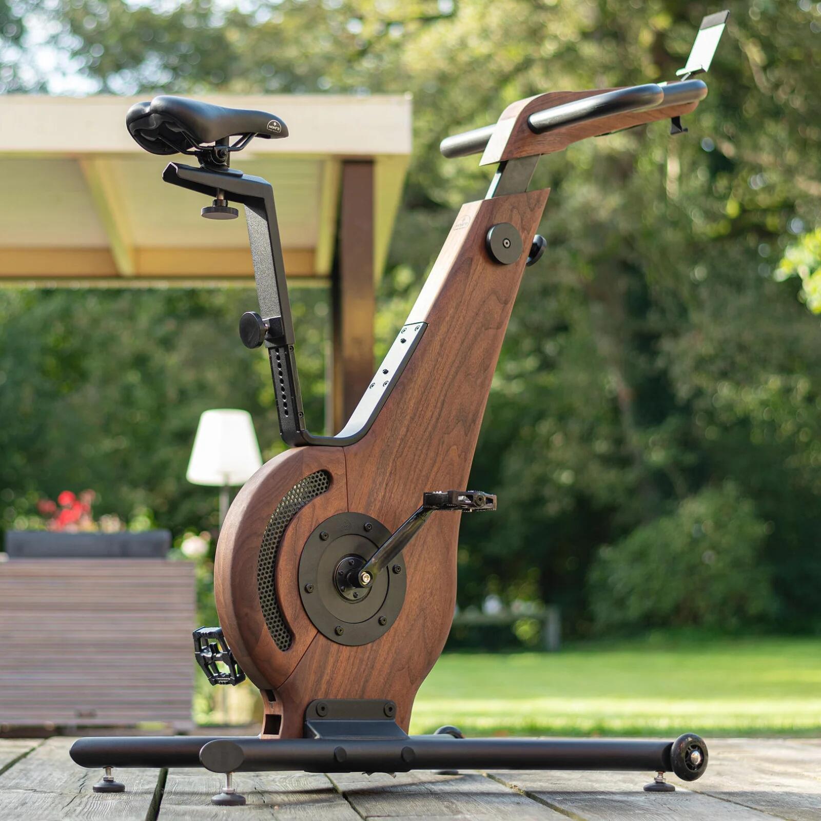 NOHRD Bike V2 Club vélo d'intérieur - Design en bois 6/7