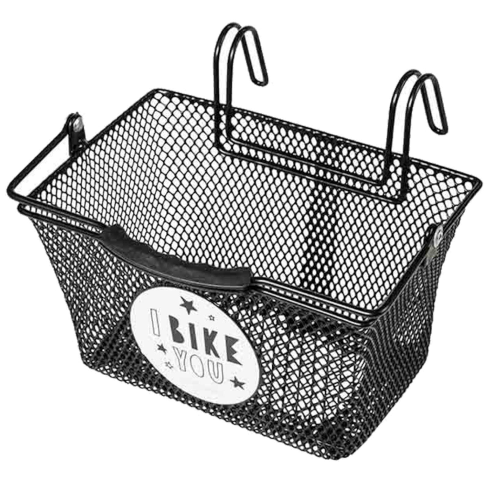 BASIL Fietsmand Tivoli Kids Met Stuurbevestiging 26 X 24 X 17 Cm - Zwart