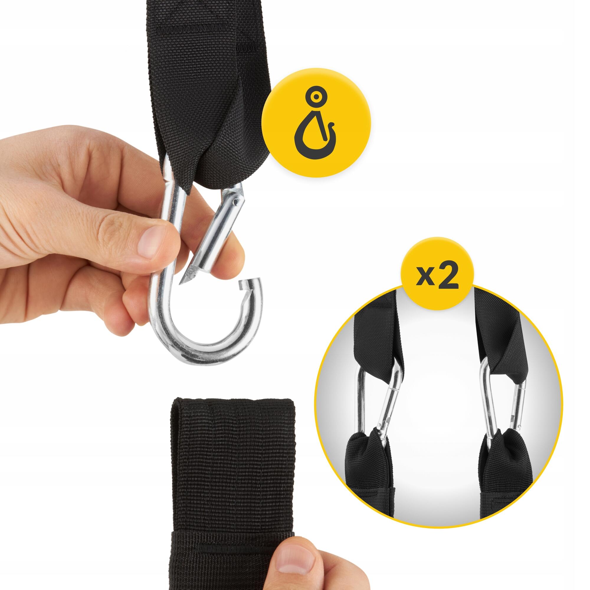 AB Sling Straps Griff für Bauchmuskeltraining 4FIZJO 3/5