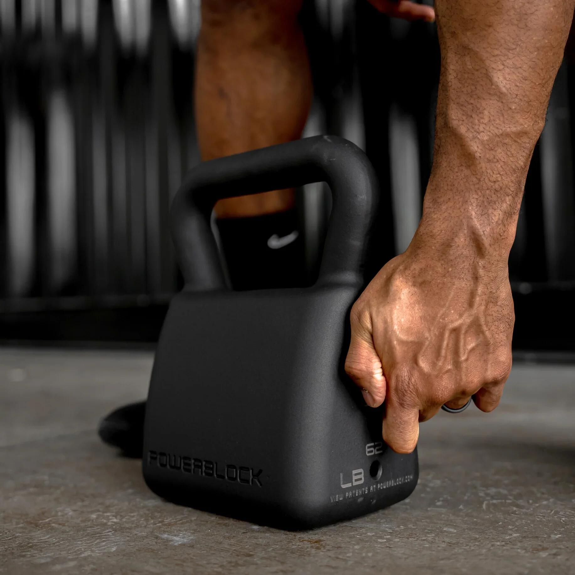 PowerBlock PBHKB verstelbare kettlebell - 16 / 20 / 24 / 28 KG 5/7