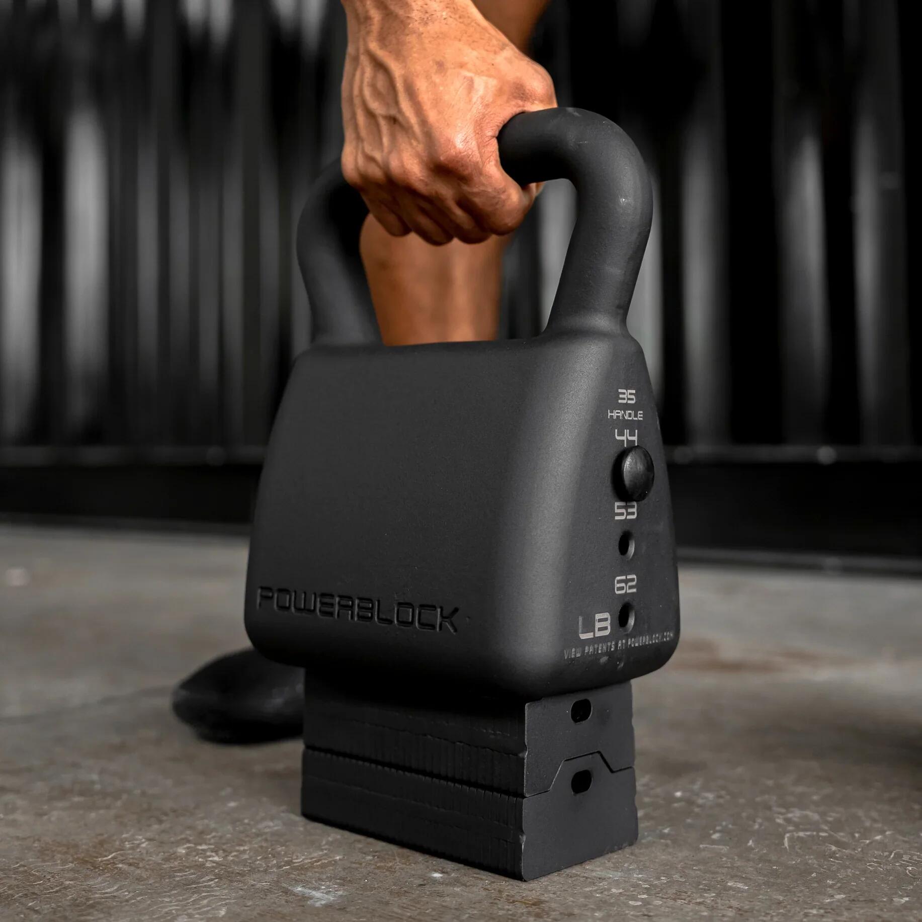 PowerBlock PBHKB verstelbare kettlebell - 16 / 20 / 24 / 28 KG 6/7