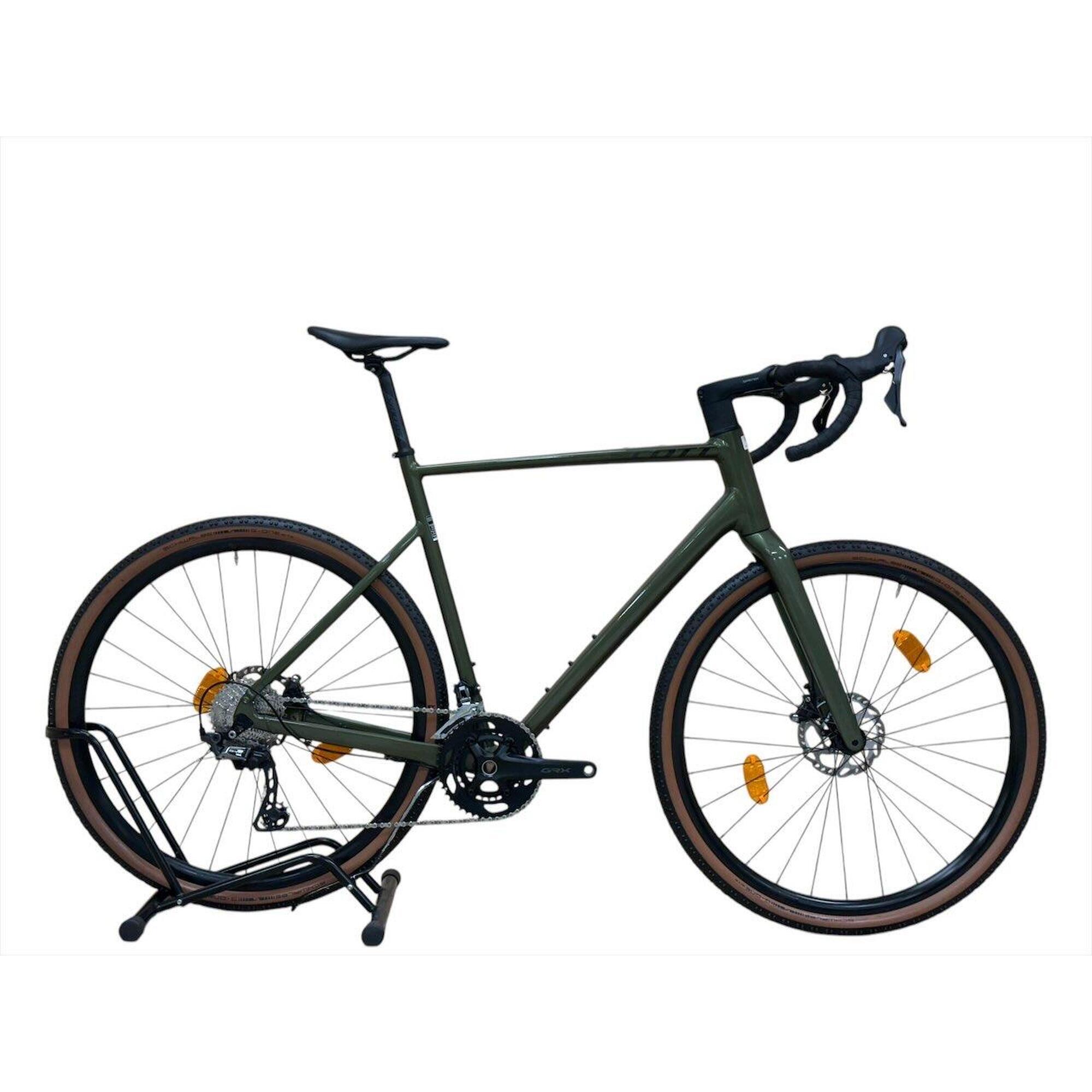 Scott - Reconditionné - Vélo De Gravel Scott Speedster 20 Shimano Grx - Comme Neuf - Vélo Gravel - Noir|vert - 48 Xl - Decathlon