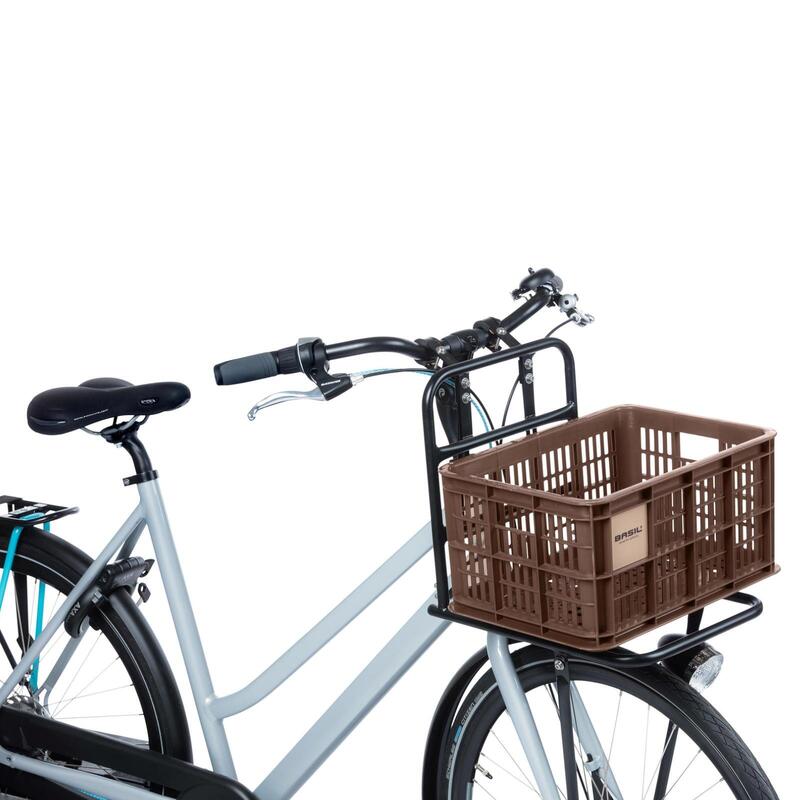 Skrzynia Rowerowa Z Recyklingu Crate M 29,5 Litra 35 X 45 X 25 Cm - Brązowa