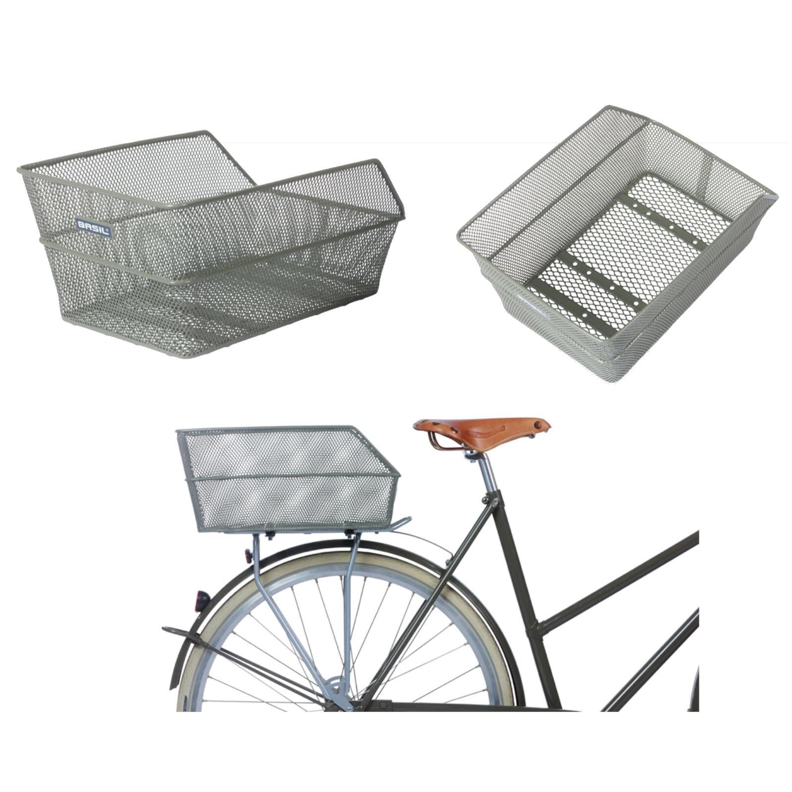 Basil Cento Hinterradkorb (nude metallic) günstig kaufen ▷ .d