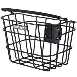 Basil Bremen Alu KF - Panier de Vélo Avant - Noir