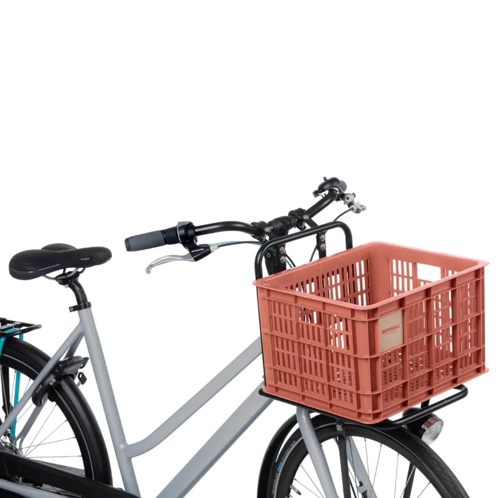 Basil Fietskrat M - 29,5 liter - Rood - Stevige Constructie 4/7