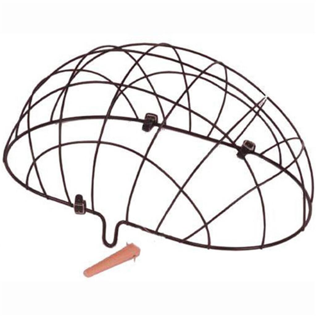 Basil Pluto Wire Dome for Dog Basket - Black