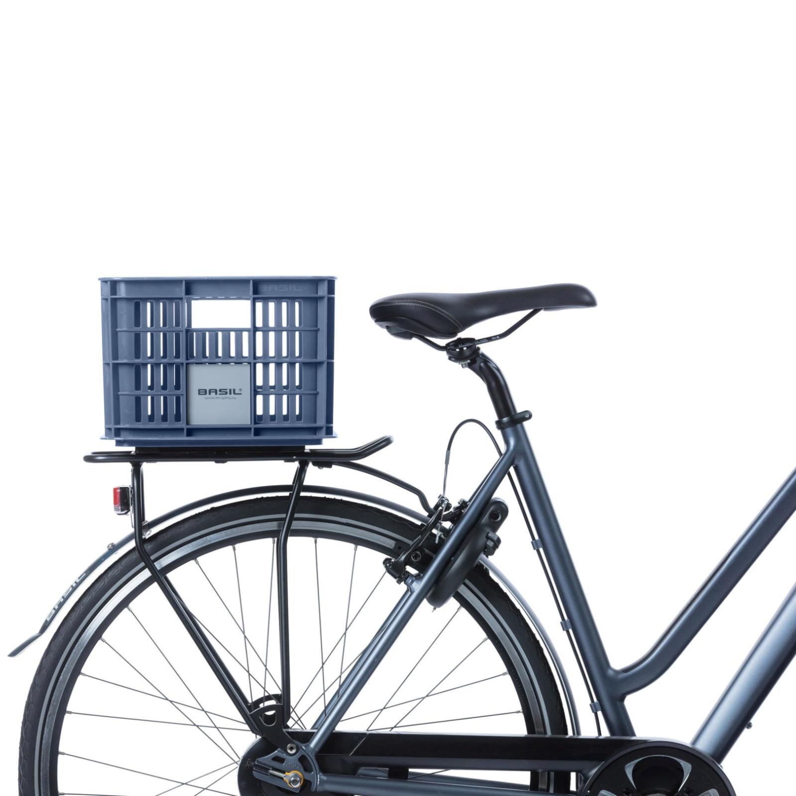 Basil Fietskrat L - 40 Liter - Blauw - Duurzaam Ontwerp 3/7