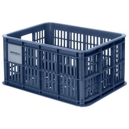 Caisse à vélo Basil S - 17,5 litres - bleu