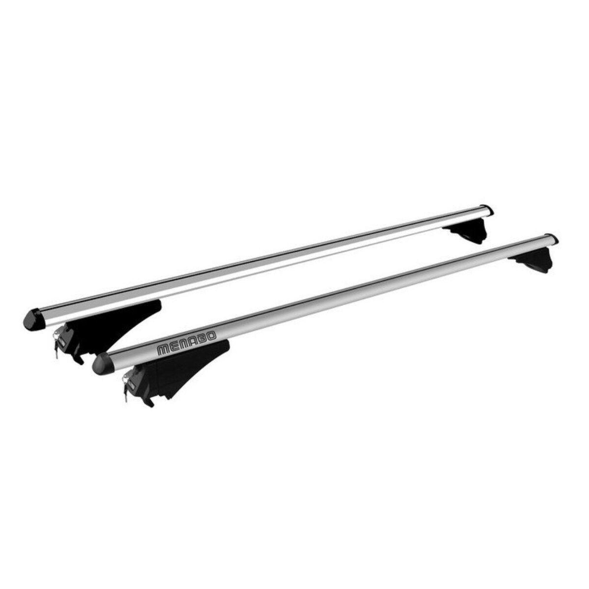 MENABO Příčníky na integrované i klasické hagusy 120 cm TIGER Silver, MENABO