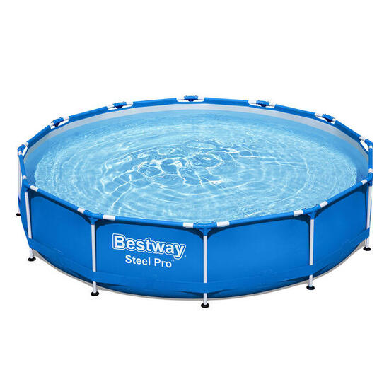 Bestway Steel Pro Frame Pool-Set 366 x 7 6 cm, rund