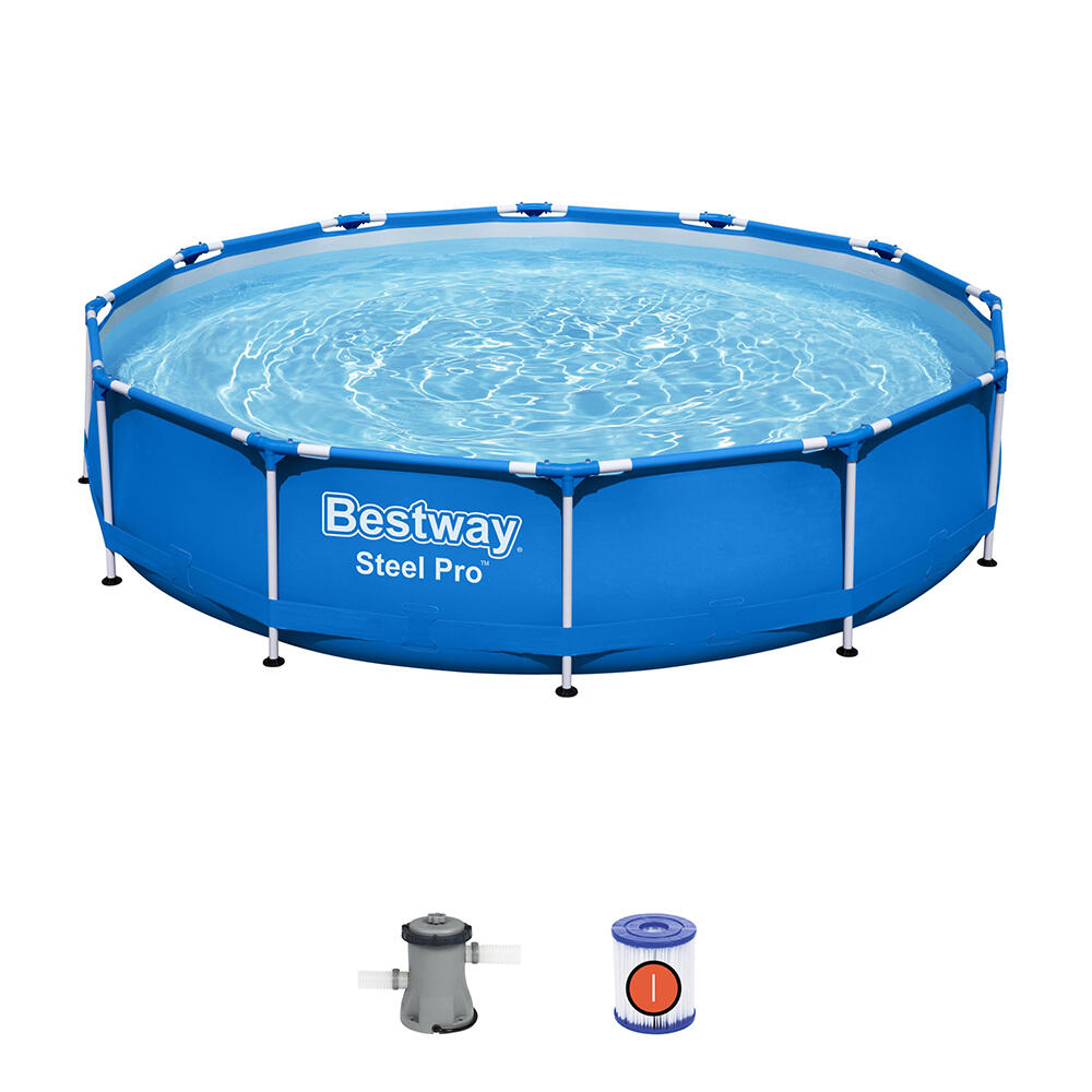 Bestway Steel Pro Round Above Ground Poo l Set 3.66 m x 76 cm 3/7