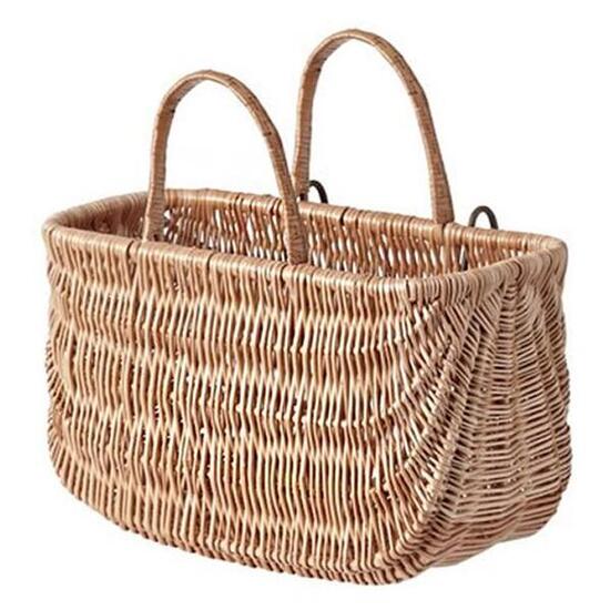Basil Swing - Panier de vélo - avant ou à l'arrière - Nature