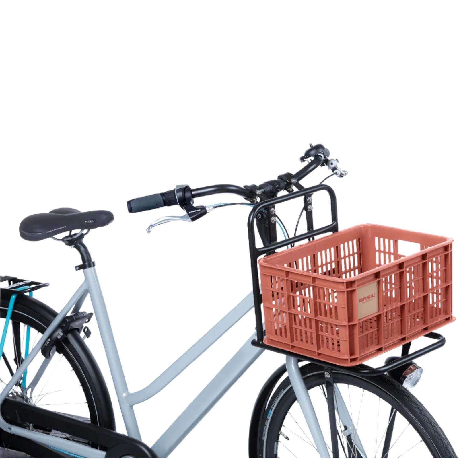 Basil Fietskrat S - Compact 17.5L - Rouge 3/7