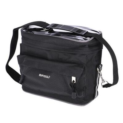 Basil mali stuurtas - waterafstotend, afneembaar, zwart