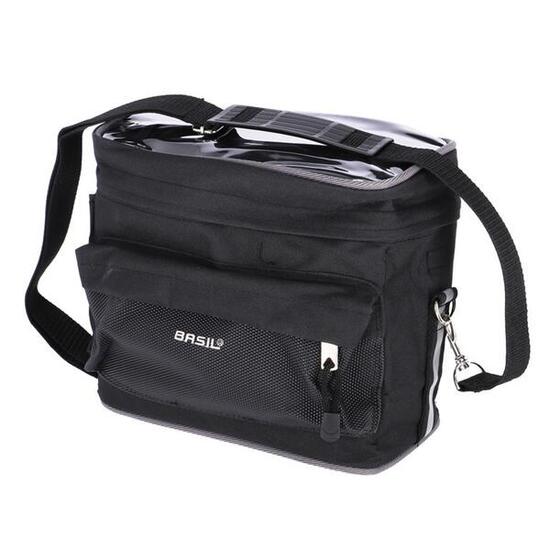 Basil sac de guidon Mali noir 8 litres