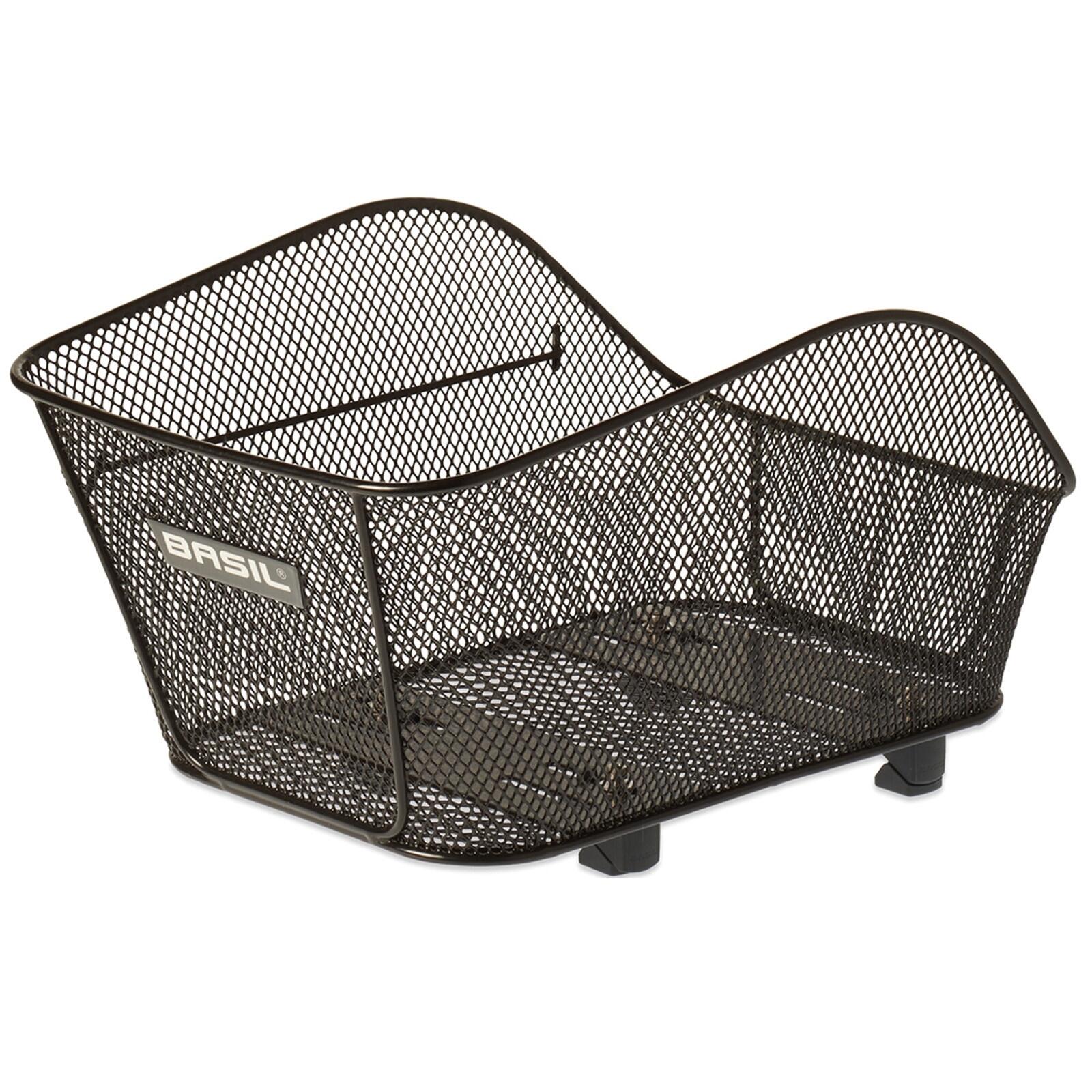 Basil - Panier Arrière « Icon S » - Panier Vélo - Noir - 23 L - Decathlon