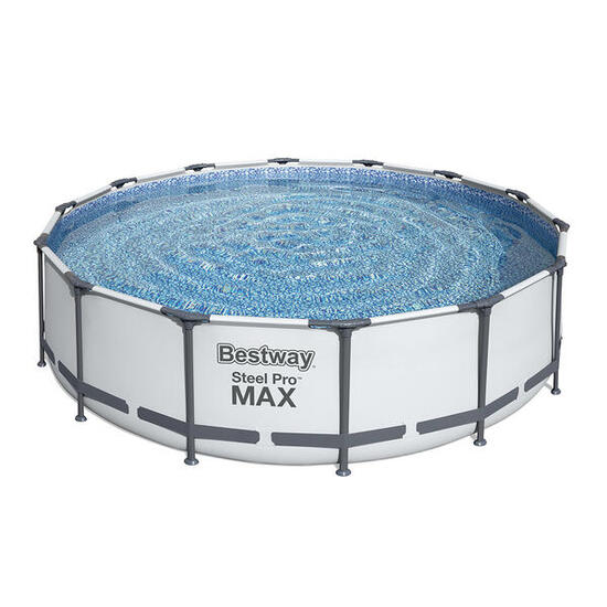 Bestway Steel Pro MAX Frame-Pool Komplet t-Set, rund 427 x 107 cm