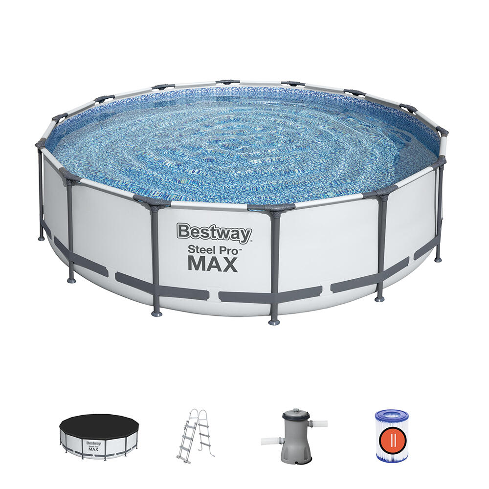 Bestway Steel Pro MAX Frame-Pool Komplet t-Set, rund 427 x 107 cm 3/7