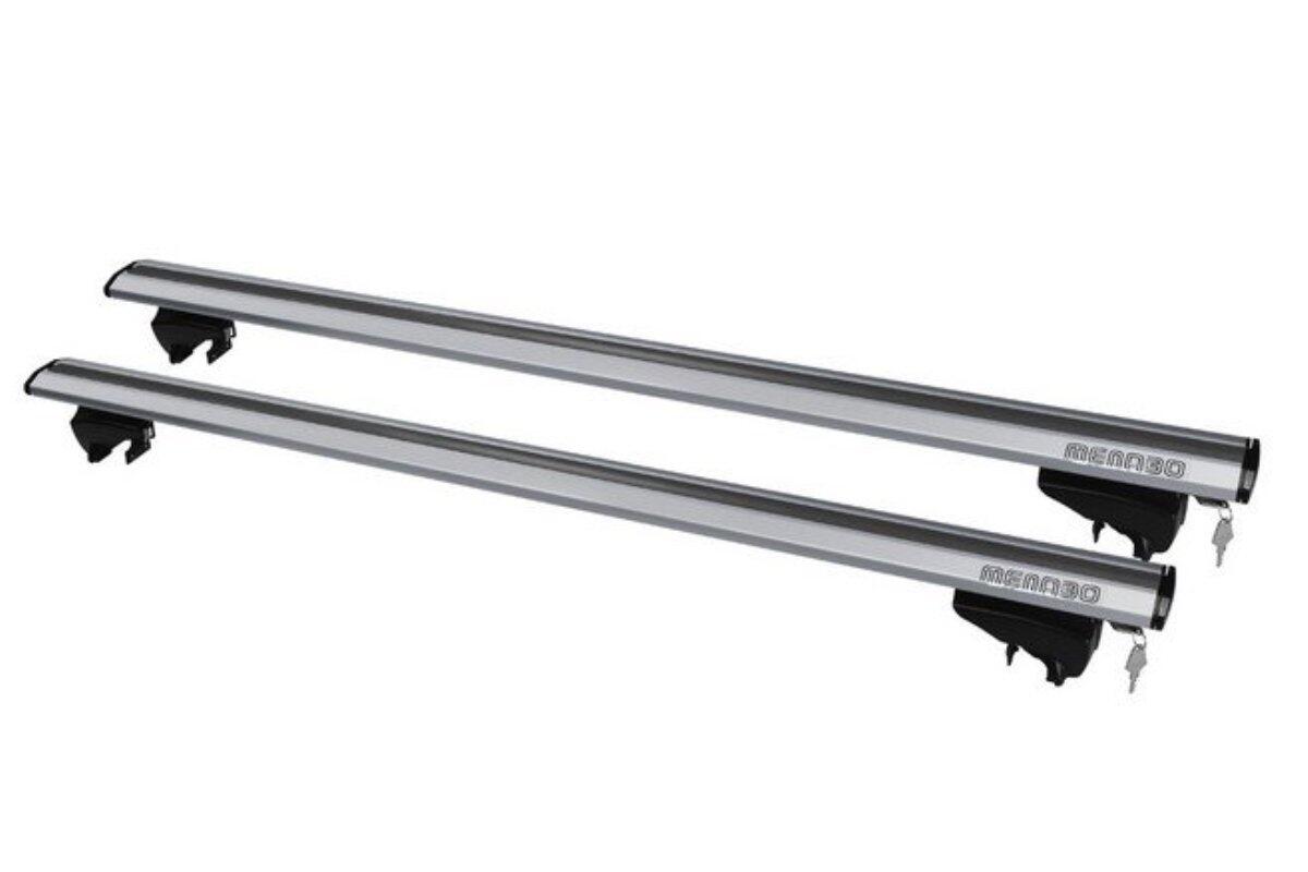 MENABO Příčníky na integrované hagusy 120 cm LINCE Silver,