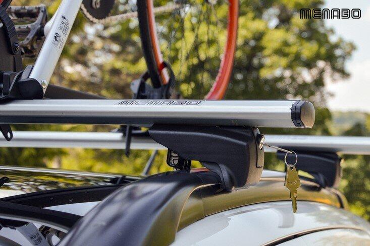 Příčníky na integrované hagusy 120 cm LINCE Silver, MENABO 4/5