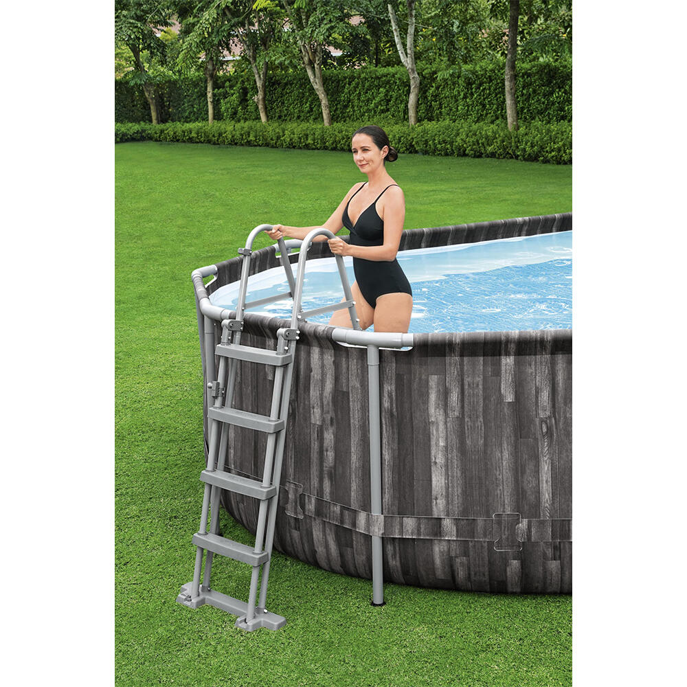 Bestway Power Steel Frame Pool Komplett- Set 610 x 366 x 122 cm 4/7