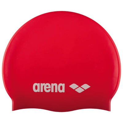 Arena kinder badmuts classic silicone denim