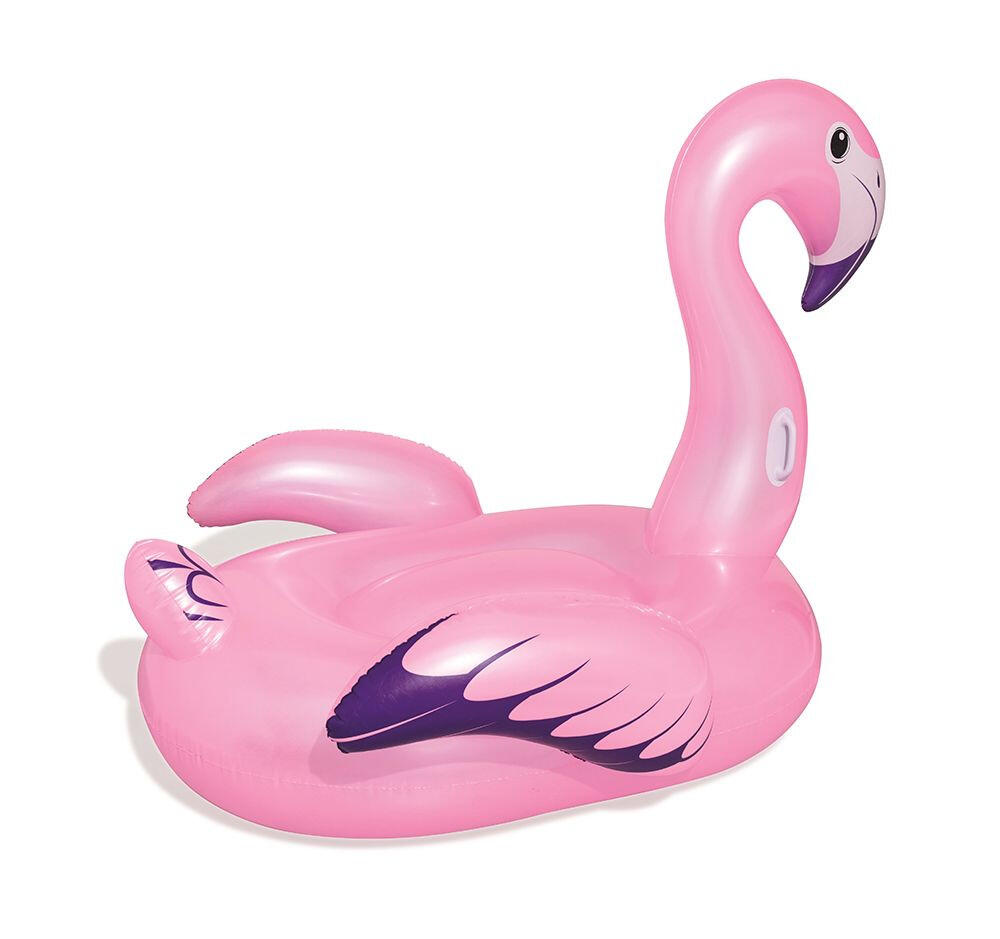 Bouée natation enfant Bestway Chevauchable Flamant 7/10