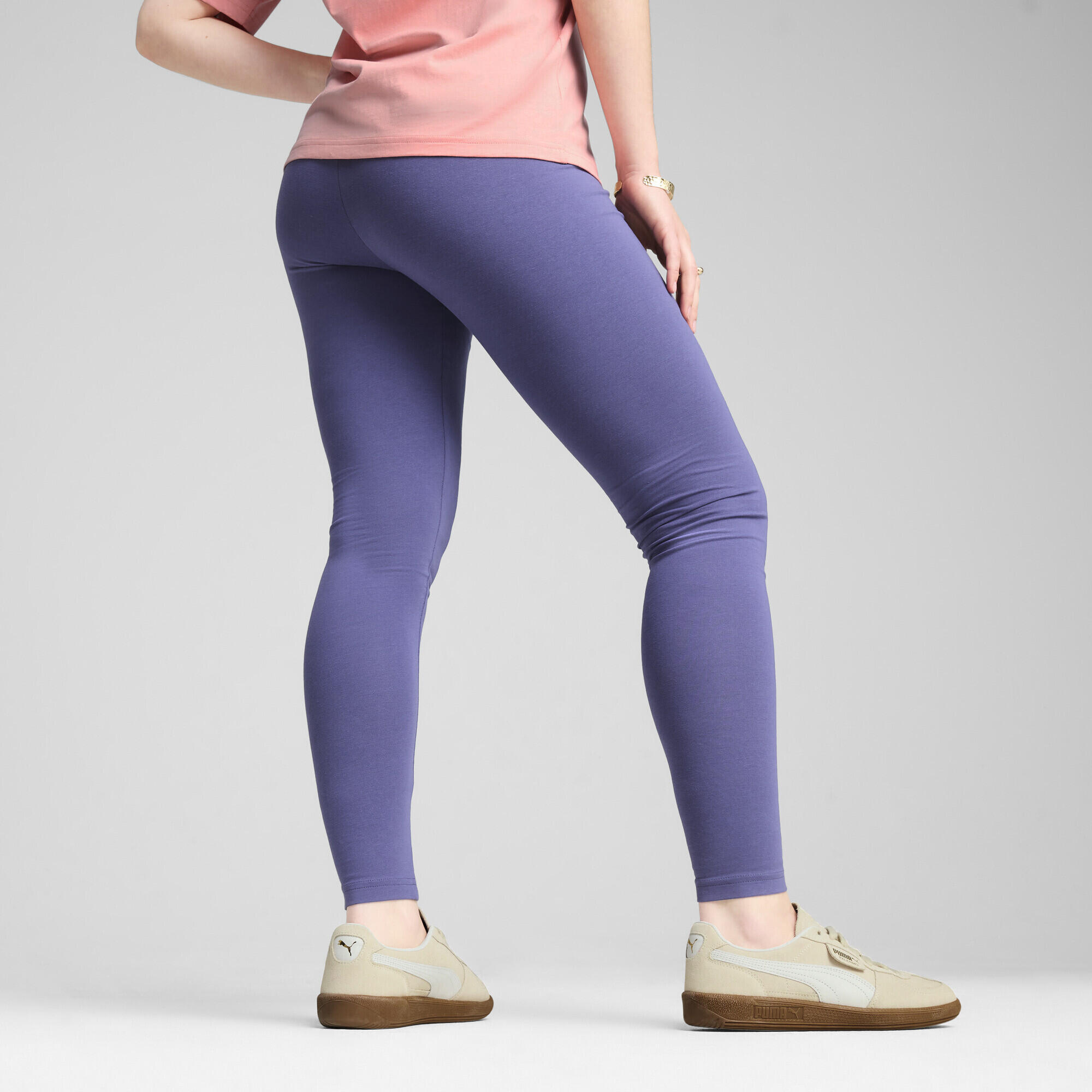HER Hochgeschnittene Leggings Damen PUMA Blue Crystal 3/7