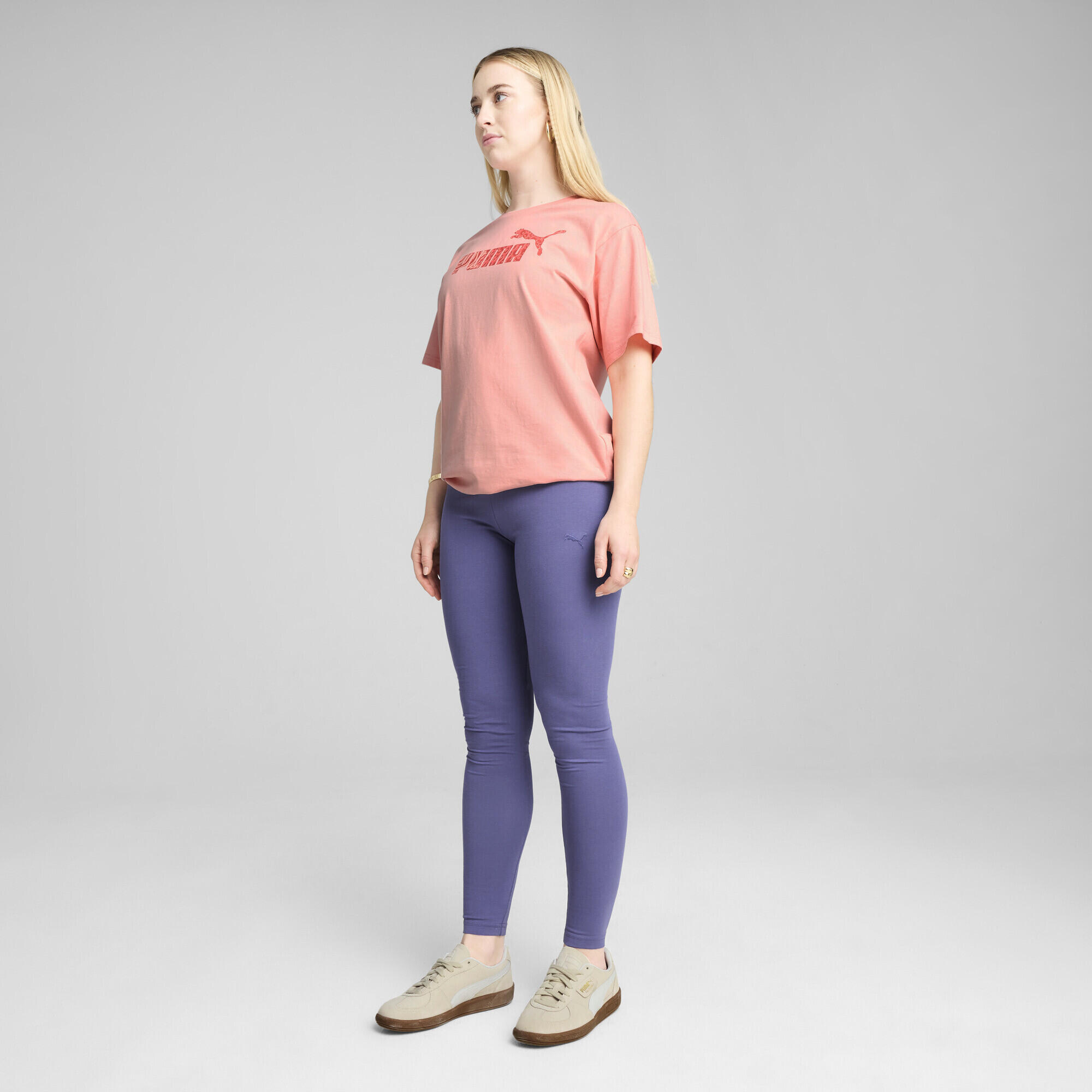 HER Hochgeschnittene Leggings Damen PUMA Blue Crystal 5/7