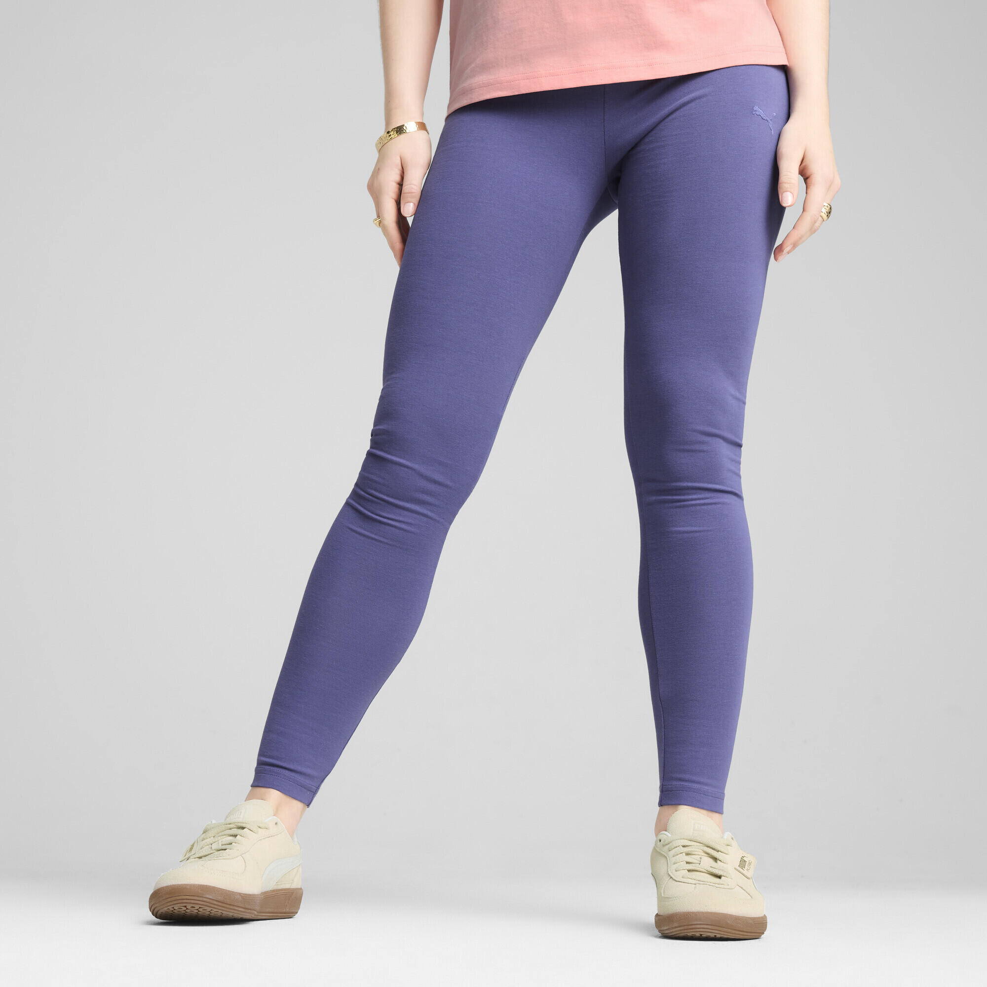 HER Hochgeschnittene Leggings Damen PUMA Blue Crystal 2/7